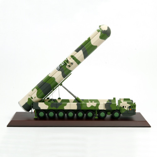 PLA Chariot Model 1:72 DF-41Ballistic Missile Alloy Model Collection Craft Decoration