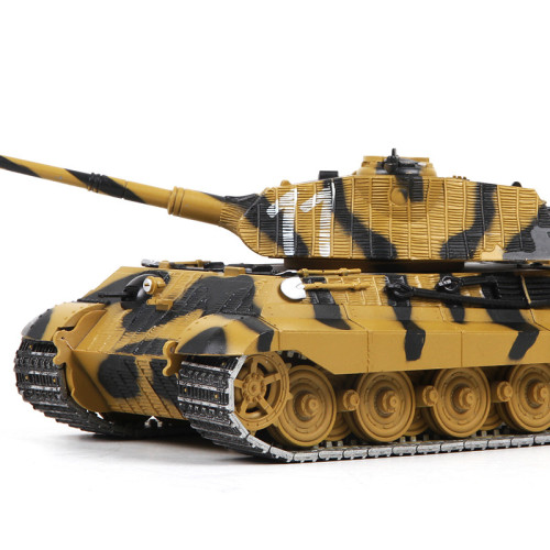 Classic Chariot Model 1:32 The King Tiger Heavey Tank Camouflage Coating  Alloy Model Collection Craft Decoration