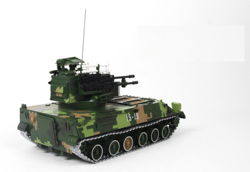 PLA Chariot Model 1:22-95 Tracked Self-Propelled Artillery Integrated Air Defense System Model  Alloy Model Collection Craft Decoration