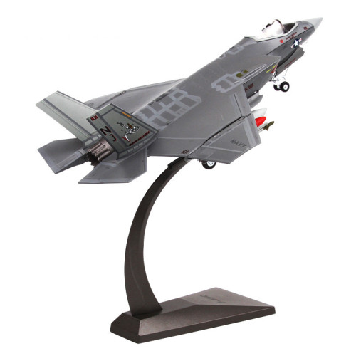 Classic Fighter Model 1:72 American F35C Carrier-based Fertilizer-electric Combined Attack FighterAlloy Model