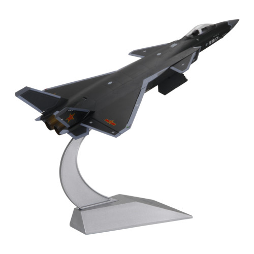 Classic Model Fighter 1:48 J-20  Stealth Fighter (Fire Fang) Black Edition Diecast Airplanes Military Display Model Aircraft for Collection