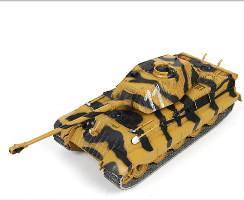 Classic Chariot Model 1:32 The King Tiger Heavey Tank Camouflage Coating  Alloy Model Collection Craft Decoration