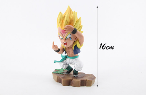 2021 pop  Dragon-ball action figure  anime funny character with gold hair  for gift collection decoration three style