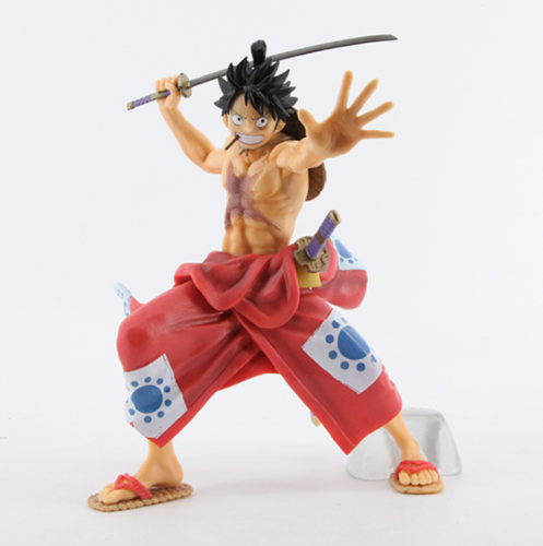2021 Japan's super popular anime toy, hand-made blind box, one piece, Luffy, Na Mesoron, collectible ornaments with base PVC