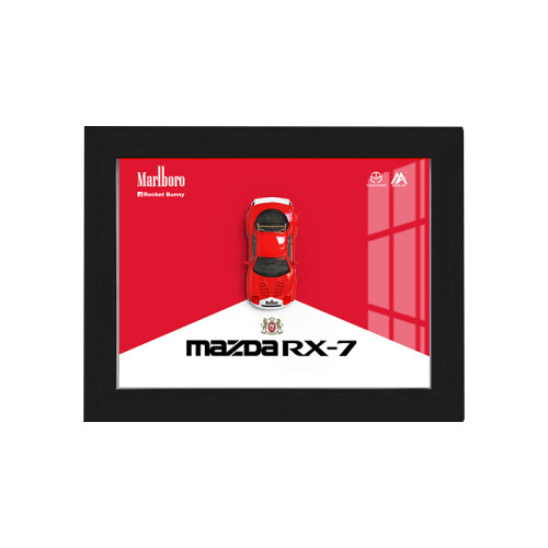 Artbox with 1:64 Mazda RX-7，Marlboro Theme