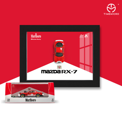 Artbox with 1:64 Mazda RX-7，Marlboro Theme