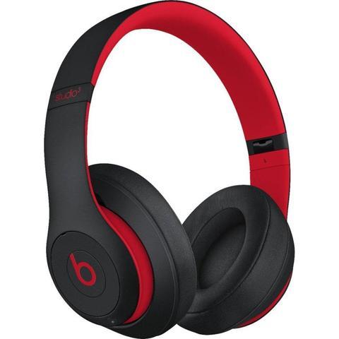 Beats Dr.Dre Studio3 Noise-Cancelling Bluetooth Wireless - Black inside red