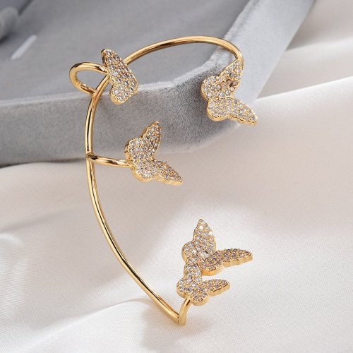 【40%OFF】Butterfly Cuff Clip Earrings