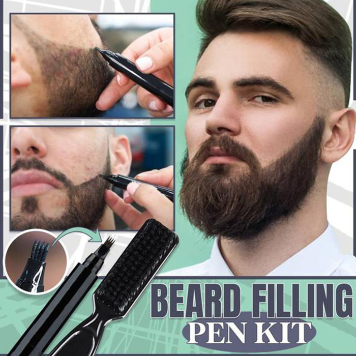 Men Beard Pencil Filler Fast Camouflage Hair Grower
