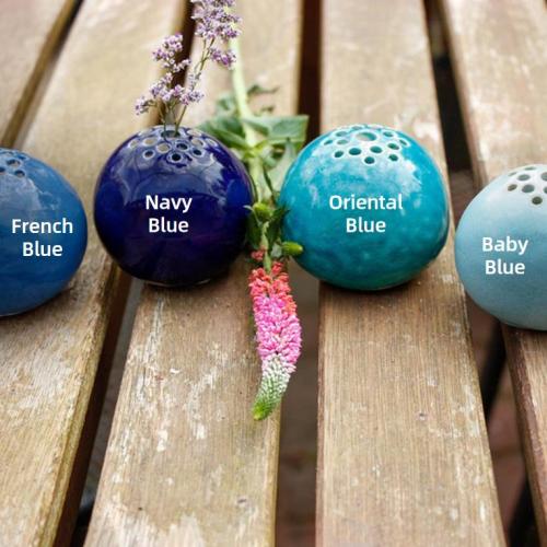 The Best Containers for Flowers Kids Picked for Mom - Ceramic Handmade Vase Flower Stone Table Decor