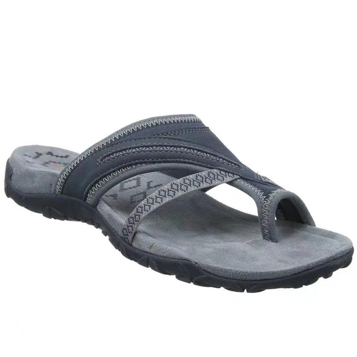 Breathable Arch Support Mesh Leather Sandals