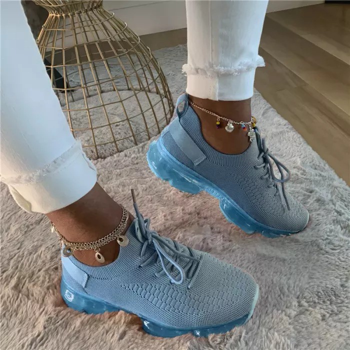 🚨NewColor🚨Lace-Up Round Toe Flyknit Sneakers(Buy 2+ Get Free Shipping🔥🔥🔥)
