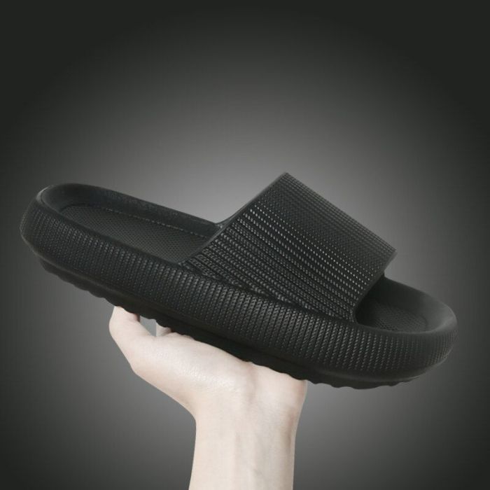 Unisex Thick Platform Air Slides Slippers