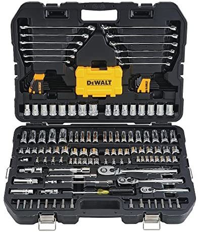 DEWALT Mechanics Tools Kit and Socket Set, 142-Piece, MM (DWMT73802)