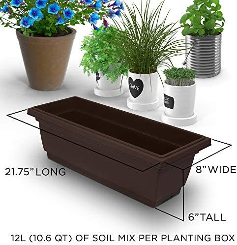 4-Ft Raised Garden Bed - Vertical Garden Freestanding Elevated Planters 4 Container Boxes - Good for Patio Balcony Indoor Outdoor (1-Pack Fernie/Forest Green)