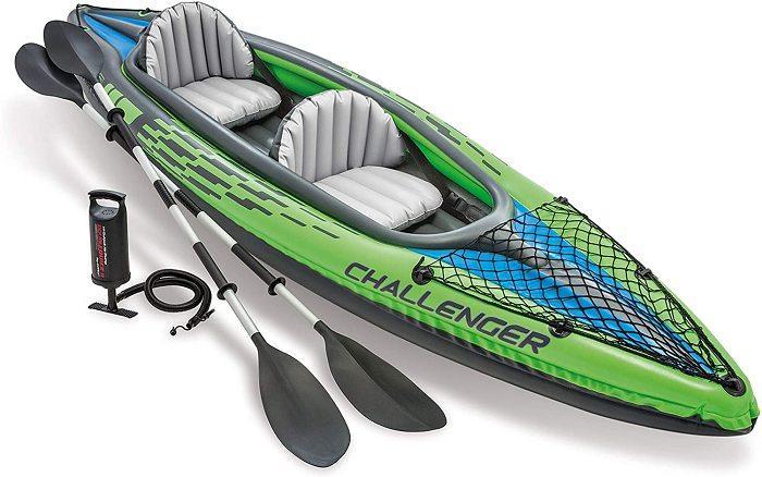 Intex Challenger Kayak Inflatable Set with Aluminum Oars
