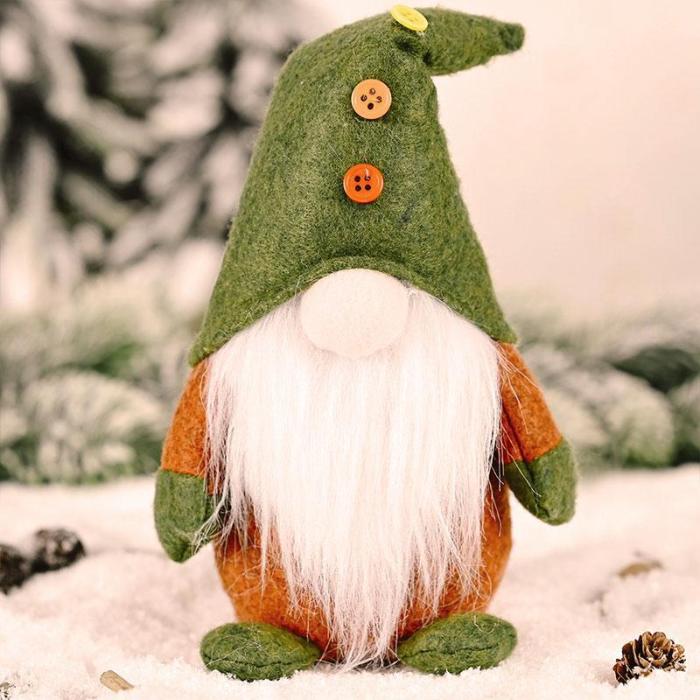 Snata Gnome Non Woven Fabric Ornaments