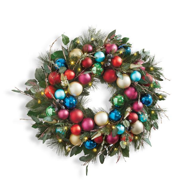All Is Bright Cordless Wreath