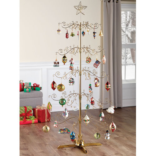 The 6' Rotating Ornament Display Tree