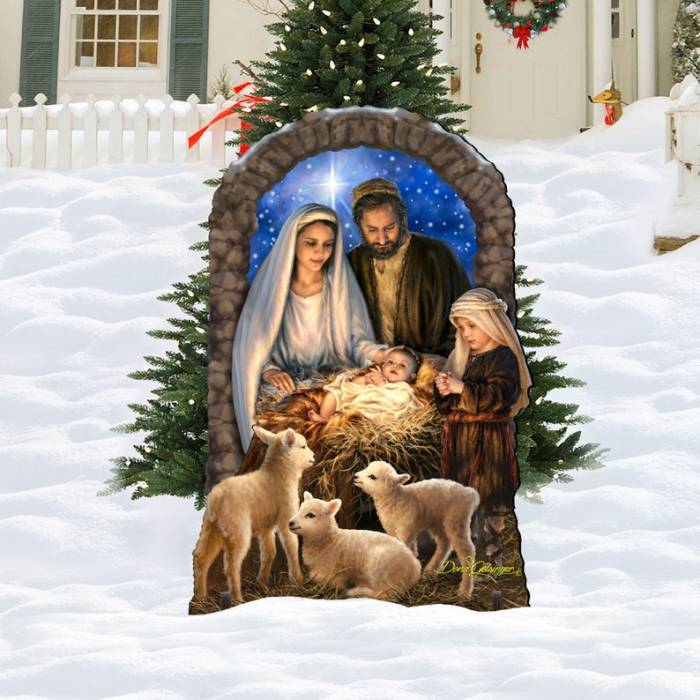 Miracle Nativity Home and Outdoor Decor Lawn Art/Figurine