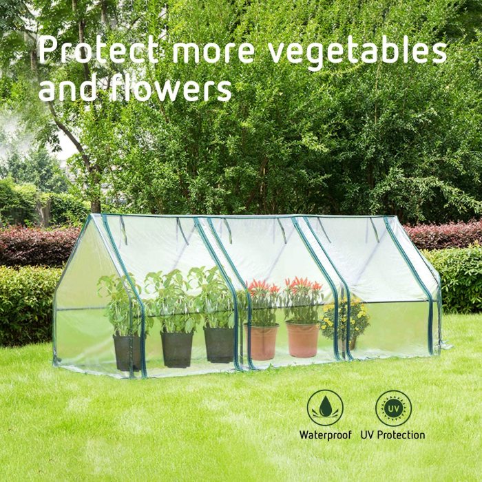Portable Greenhouse Clear 94.5 x36 x36 