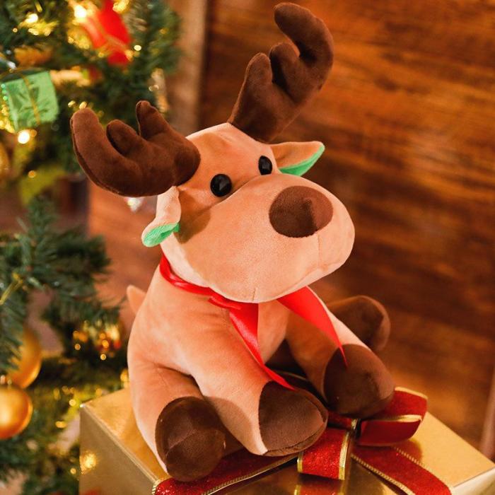 Christmas Reindeer Plush Doll Ornaments