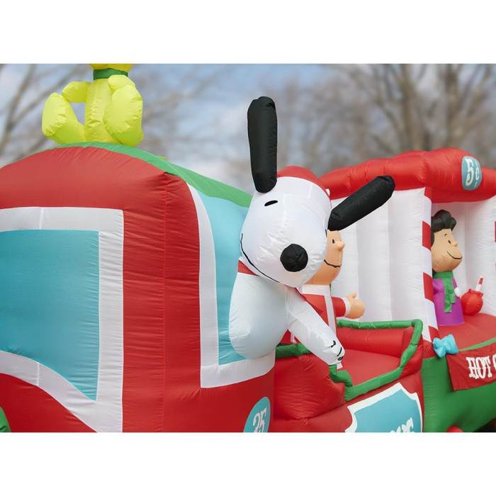 The 16' Inflatable Peanuts Christmas Train