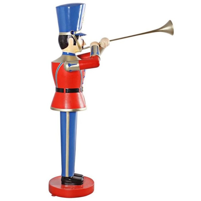 Trumpeting Soldier Statue
