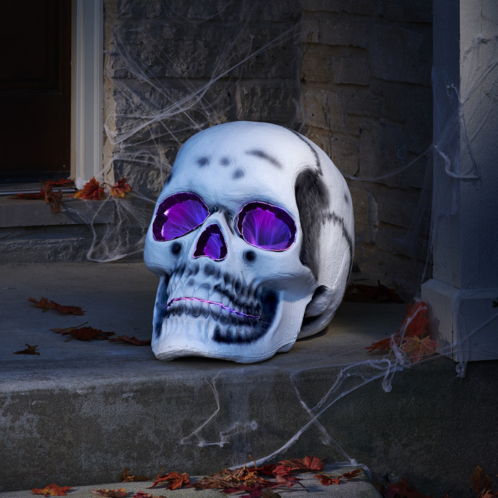 The Color Changing Spooky Skull