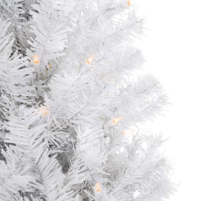 6ft Pre-Lit Hinged Artificial Pine Christmas Tree w/ 250 Lights, Stand