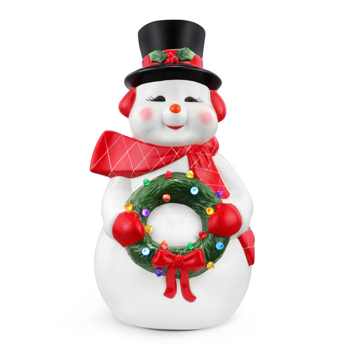 The 22  Nostalgic Ceramic Snowman