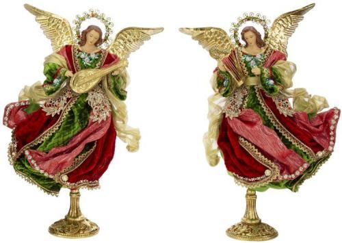 14  FLYING ANGEL WITH BASE ASSORTED SET OF 2