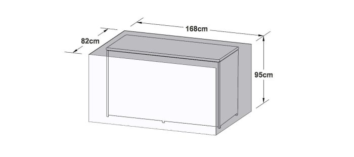 Outdoor Cover for Large Storage Box