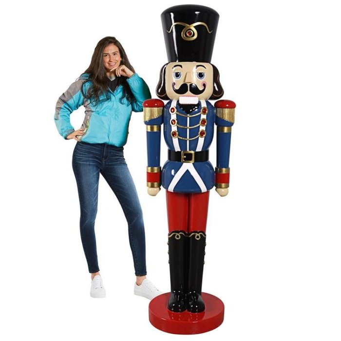 Sergeant-at-Arms 6-Foot Nutcracker Soldier Statue