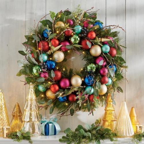 All Is Bright Cordless Wreath