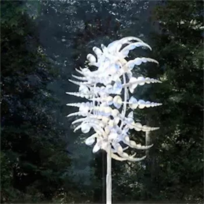 Unique And Magical Metal Windmill-kinetic Metal Wind Spinners With Metal Garden Stake