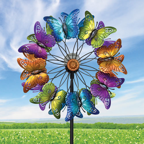 Butterflies LED Wind Spinner