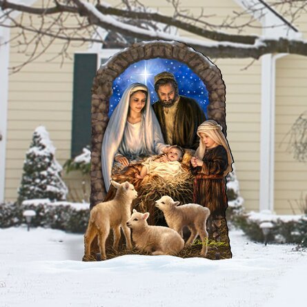 Miracle Nativity Home and Outdoor Decor Lawn Art/Figurine