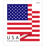 U.S. Flag 2018, 100Pcs/Rolls (500 Pcs)