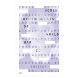 Women Cryptologists of World War ll Press Steet with Die-Ctus, 100 Pcs