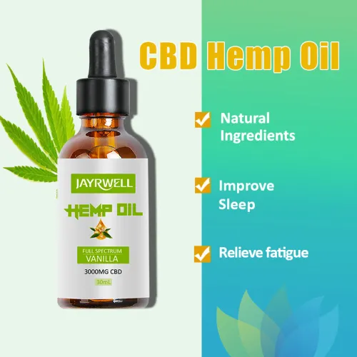 CBD Tincture Vanilla 3000mg