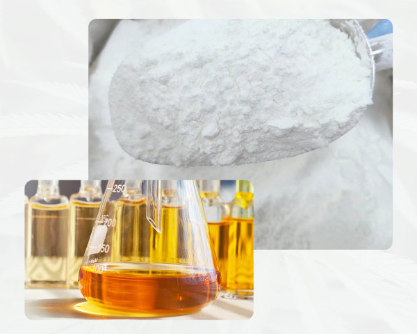 Bulk 99 CBD isolate from CBD mufacture MiSo Bio.