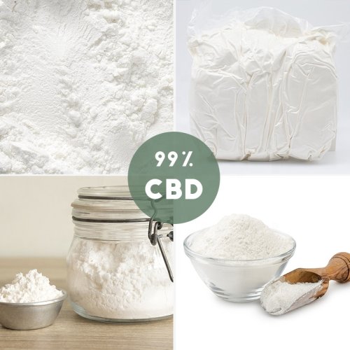 Industrial Hemp Plant Extract Pure CBD Isolate Powder Crystals