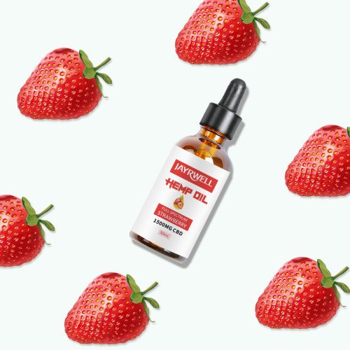 Plantextract CBD Hemp Oil Strawberry 9000mg