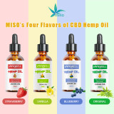 Good Working Factory Hemp Oil CBD Oil Tincture Blueberry