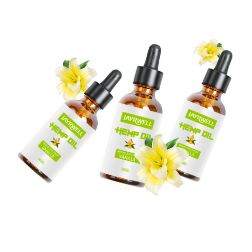 Factory Wholesaler Plant Extract Hemp CBD Oil Tincture Vanilla 6000mg