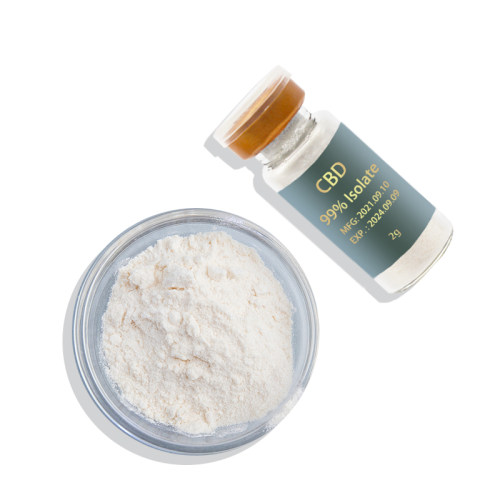 Factory Wholesale Plantextract Best 99% CBD Isolate Powder Cannabidiol