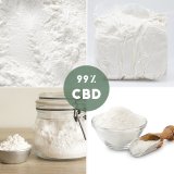 Cannabidiol Factory Wholesale Plantextract Industrial Hemp Extract Best sale 99% CBD Isolate Powder