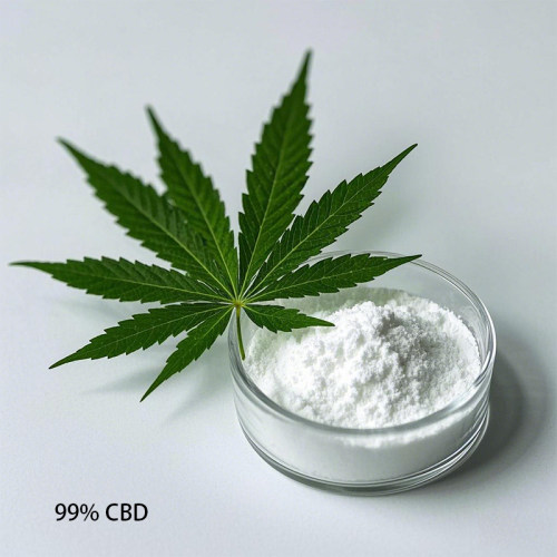 Natural Industrial Hemp Extract Cannabidiol CBD Isolate Powder 99% cbd