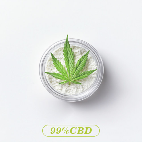 Plantextract Factory Wholesale Best sale 99% CBD Isolate Powder